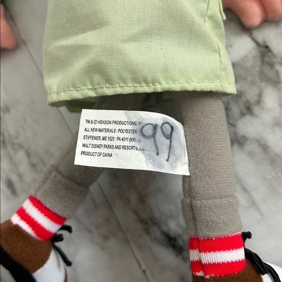 Vintage NWT 1990’s Disney MGM Studios Jim Henson’s Muppet Vision 3D Beaker Plush - Picture 10 of 10